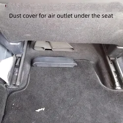 For NISSAN TIIDA ALTIMA SYLPHY LIVINA  Dust Cover for Air Outlet Under Front Seats  Modification