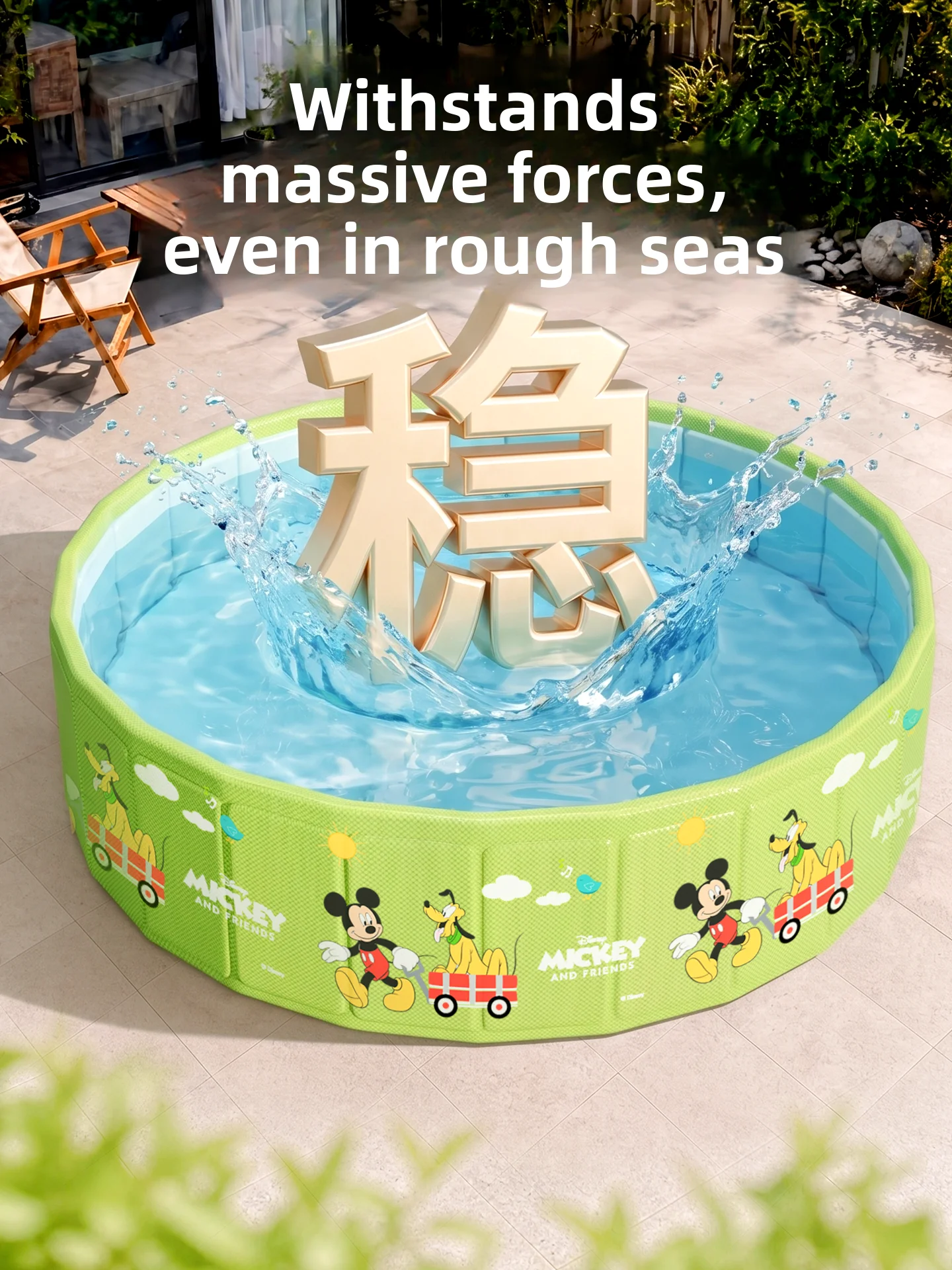 No Inflation Foldable Pool Thi - Kids Outdoor Pool ulasan dan harga