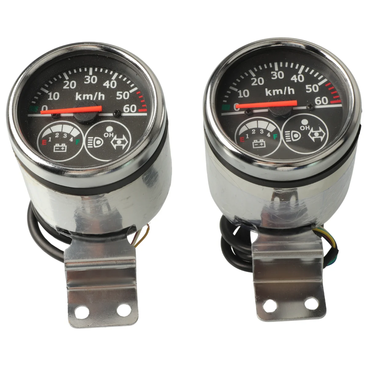 Mechanical Pointer Speedometer 36V Steering Indicator Gauge Suits ATV Go Kart Quad E‑Scooter Motorbike Replacement Parts