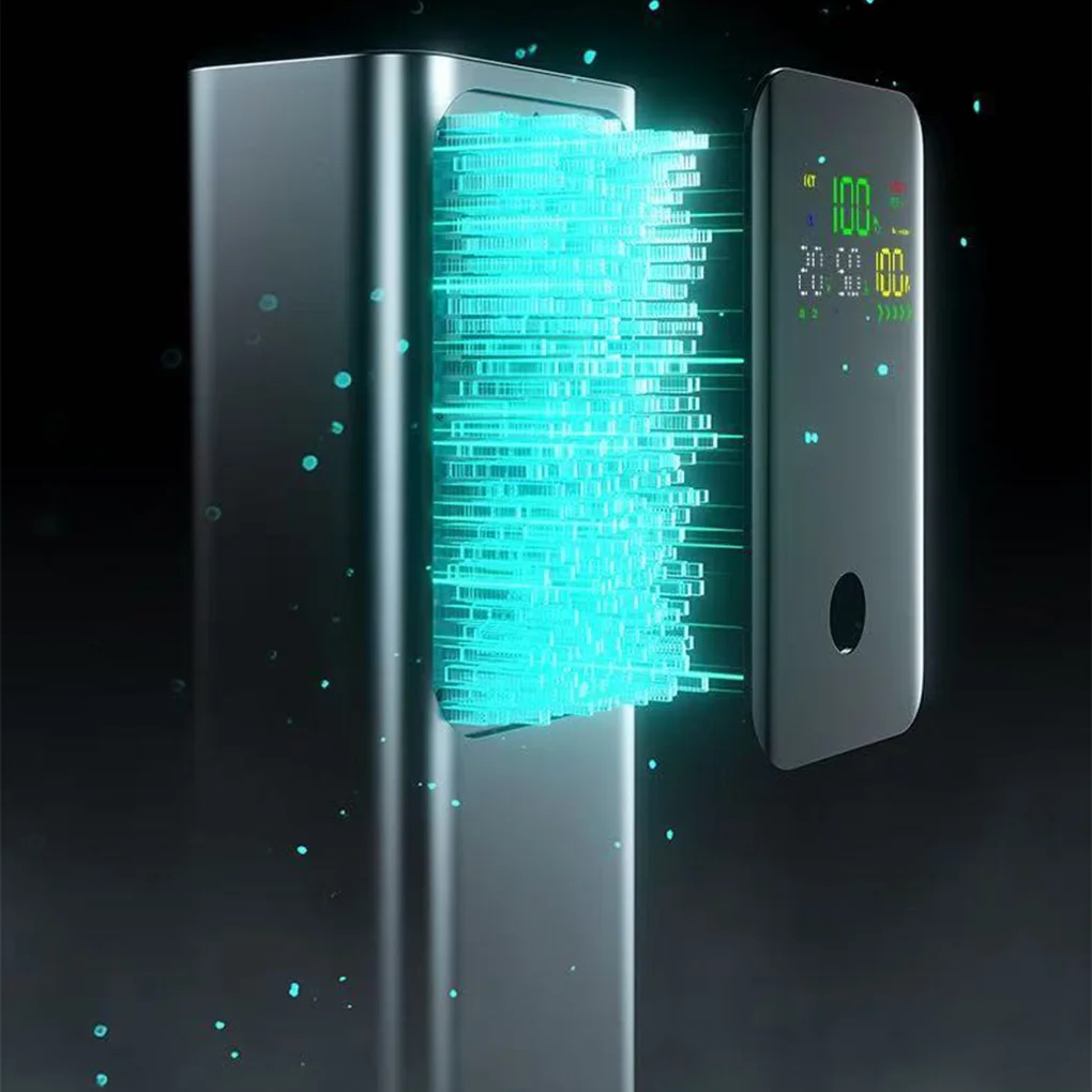 باور بانك 20000 مللي أمبير في الساعة شحن سريع USB شحن سريع مدمج ومحمول 2.25 وات مخرج USB lvery