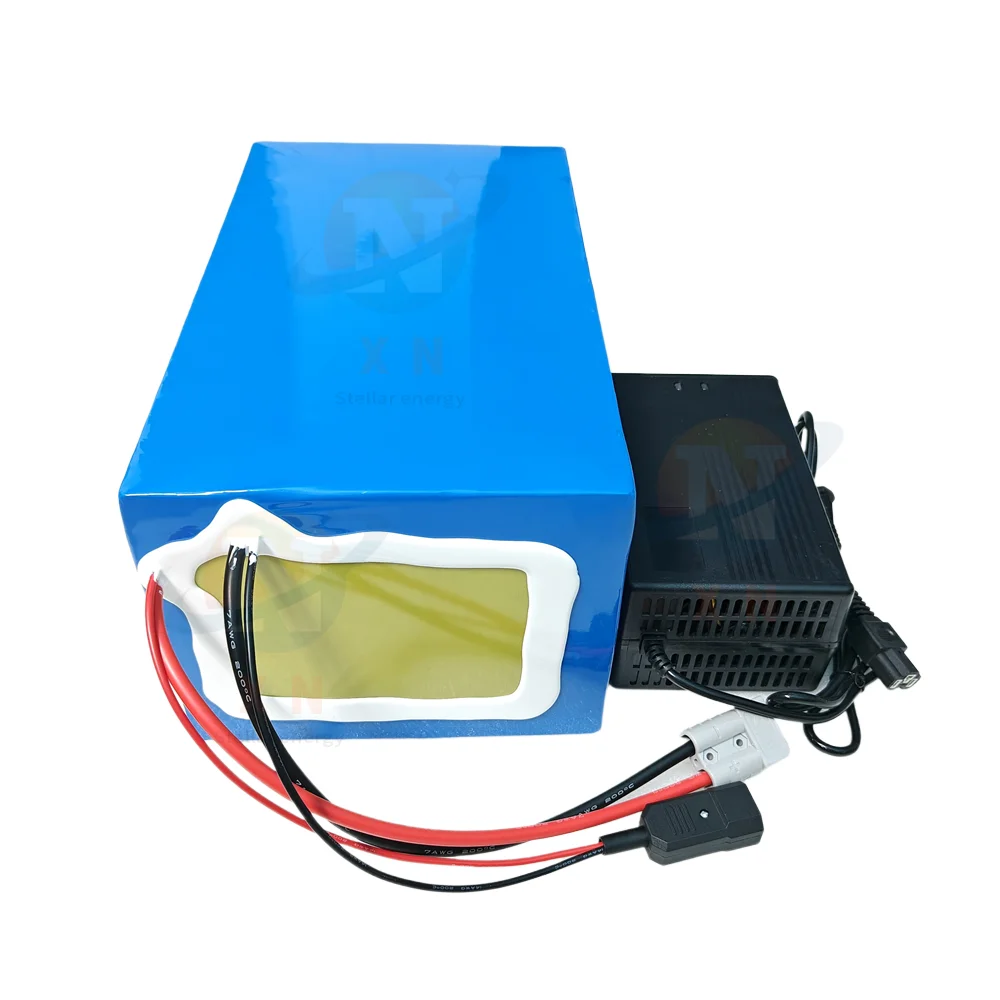 customize 72v 45Ah li-ion battery lithium ion 80A BMS for 500w 3000w Tricycle scooter bike Motorcycle inverter +10A charger