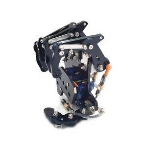 5 Dof Robot Fünf Finger Robotics Kit Bildung Metall Metall Pata für Arduino Links und rechter Arm DIY Hauptverkaufsroboterhandhand - №6