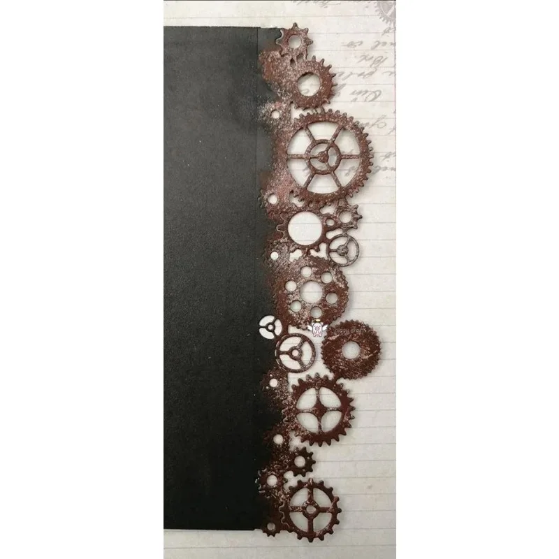 1pc Piggy Craft metal cutting dies cut die mold Gear edge butterfly Scrapbook paper craft mold blade punch stencils dies