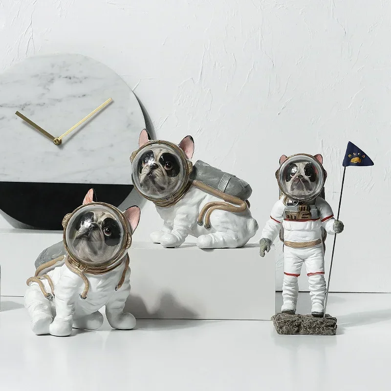 

Space Animal Ornaments New Resin Crafts Trend Pieces Astronaut Desktop Home Decoration