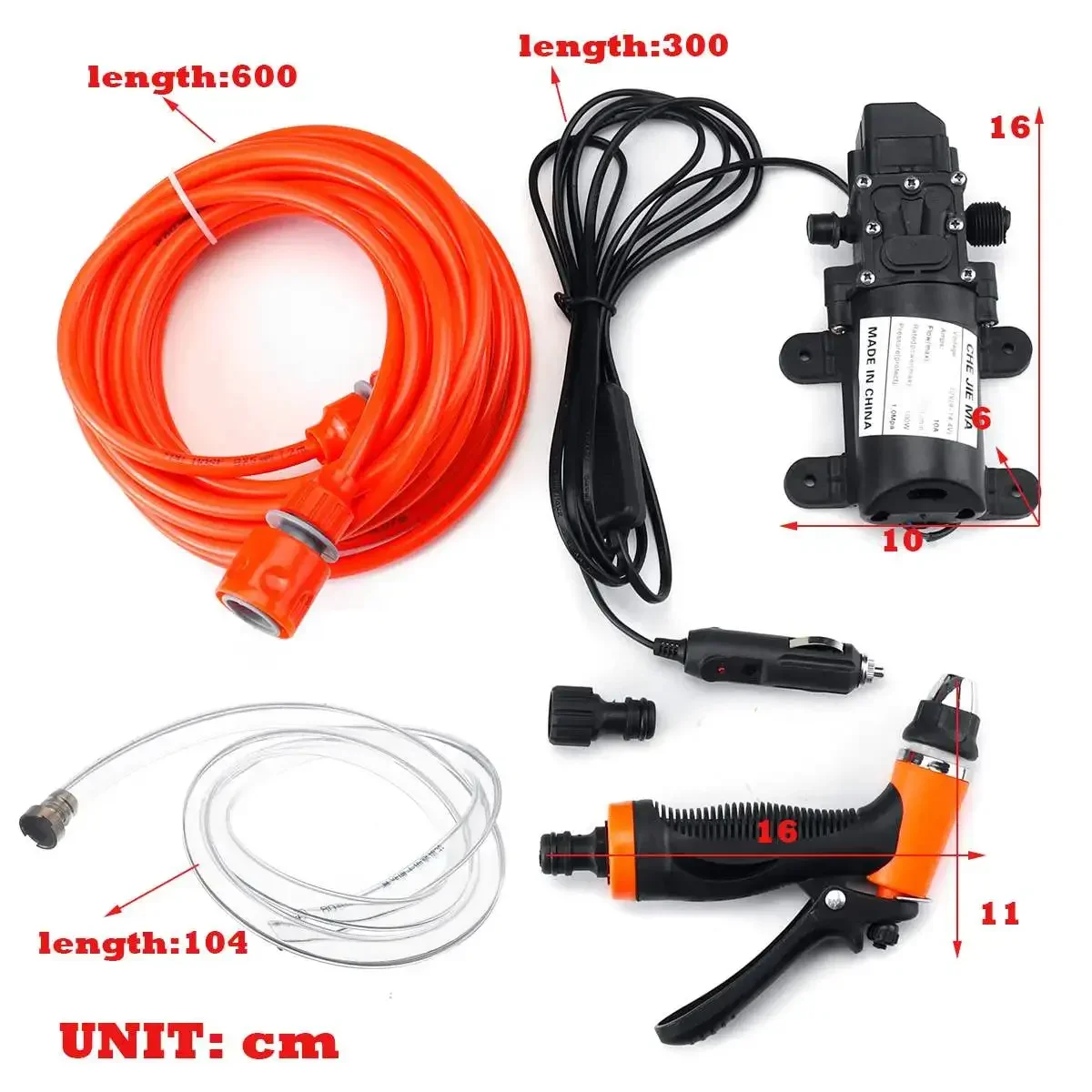 Water Pump 12V 100W…