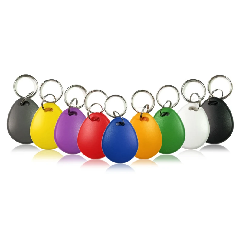 

20Pcs/Lot 125Khz Proximity RFID T5577 Rewriteable Token Tag Keyfobs Keychains Access Control Smart Card