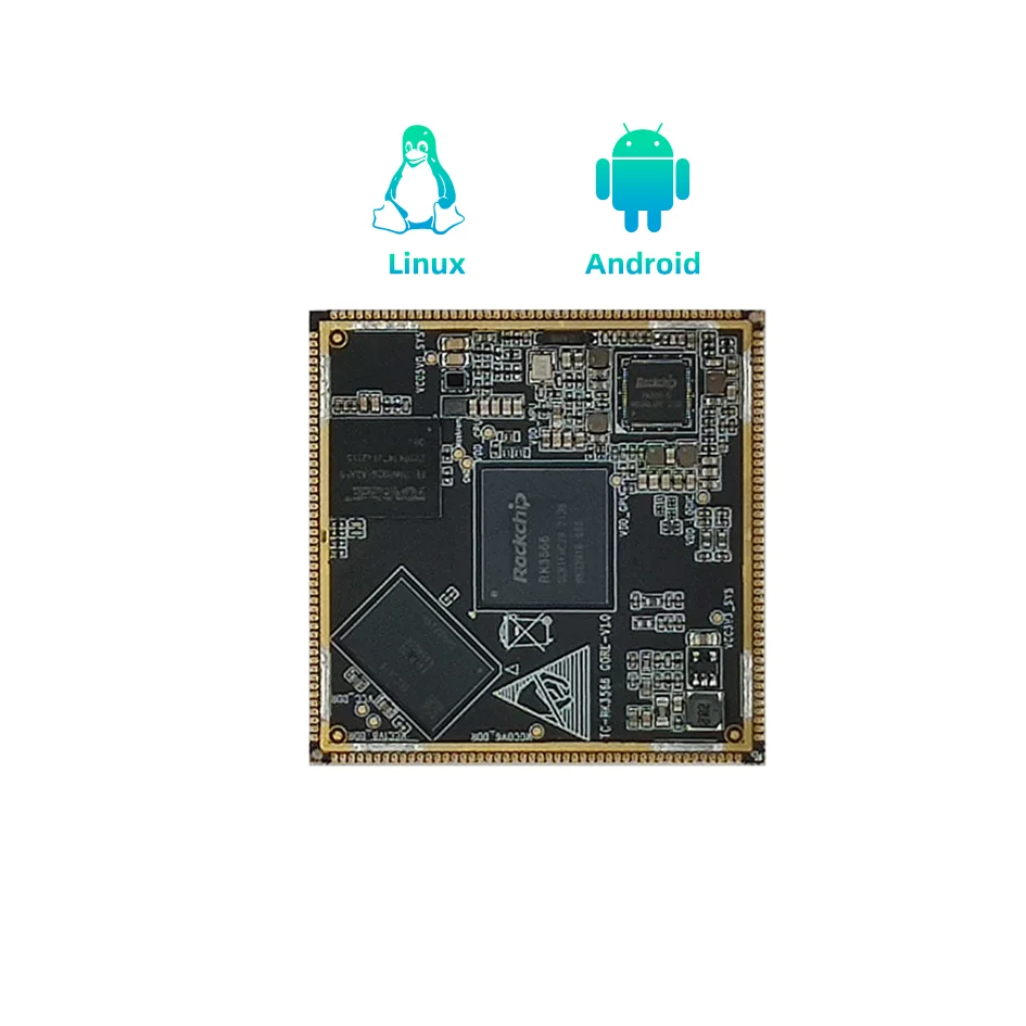 

RK3566 Core Board 4K Android11.0 Quad Core Cortex A55 Rockchip ARM SOM Linux Module Board For Vending Machines TV BOX Tablet PC