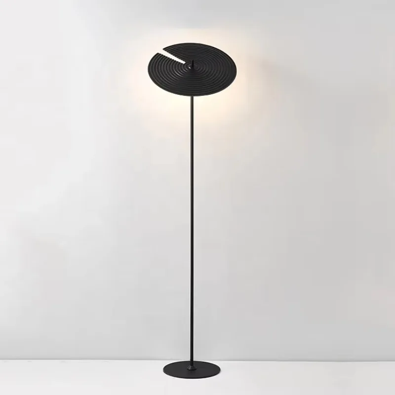 Nordic designer living room floor lamp hotel corner decoration black floor lamp