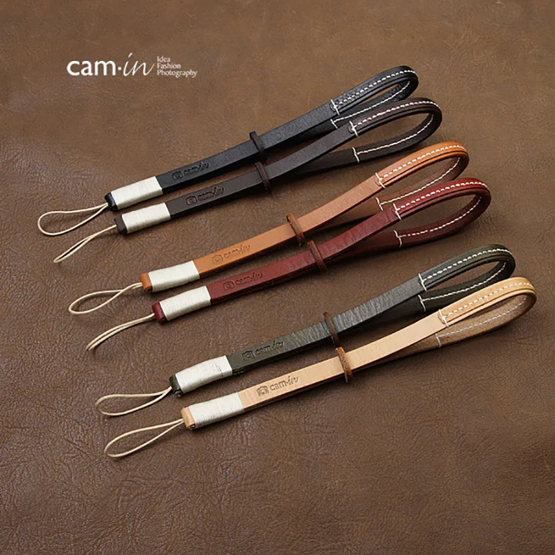 Vegetable Tanned Leather Camera Strap Digital Micro Single Wristband It Is Also a Chic High-Quality Decorations