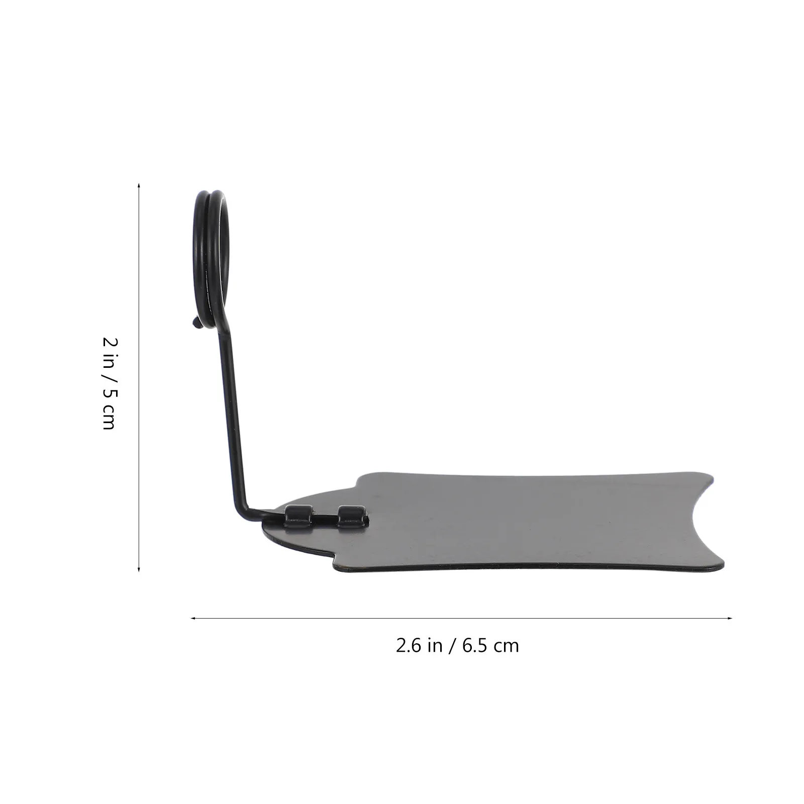 5Pcs Metal Price Display Rack for Shopping Malls Pharmacies Groceries Label Display Holder Price Tag Holder Food Sign Stand