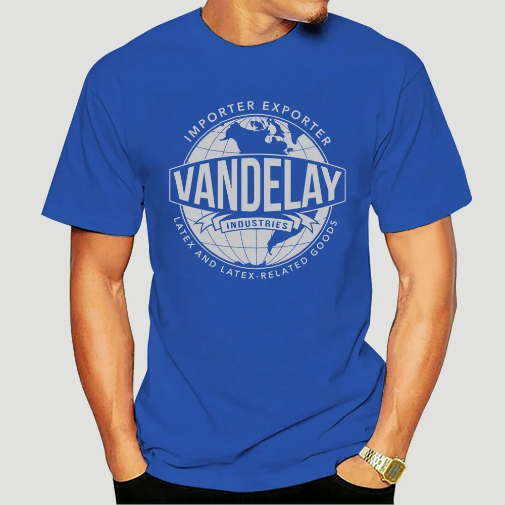 T-shirt Novelty Cool Tops Men Short Sleeve Tshirt Vandelay Industries T-shirt-funny Shirt From Seinfeld ( Heather Gray ) 3617X