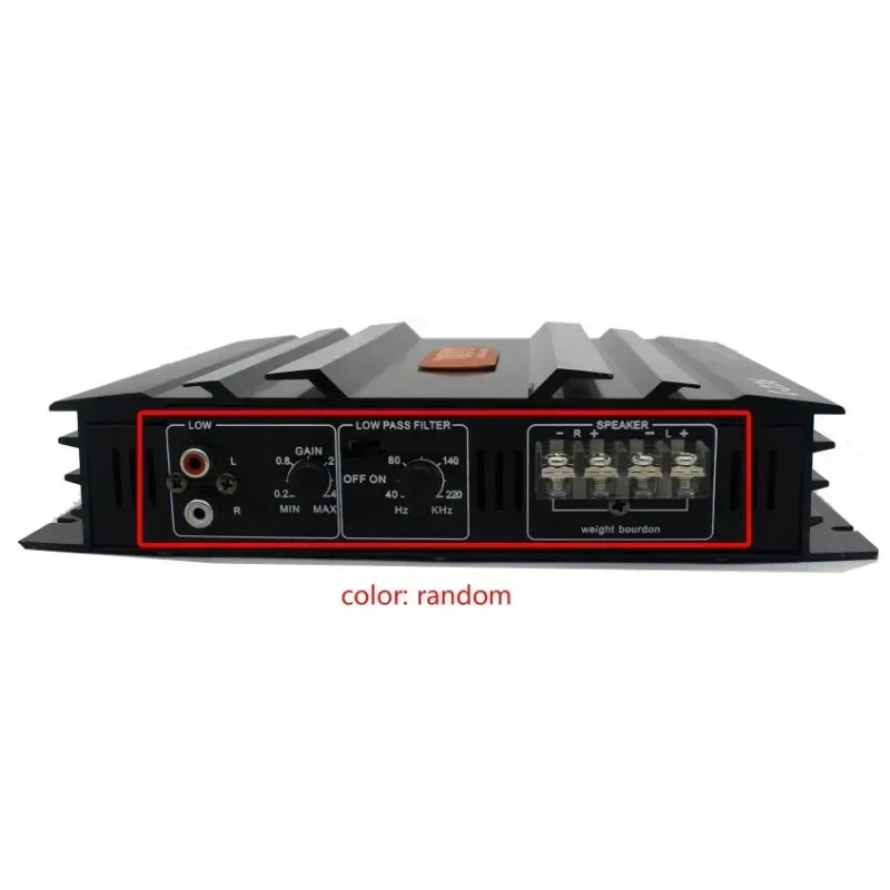 3800W 2 Channel Power Amplifier 12V Car Amplifier  C-236 Bass Amplifiers Subwoofer