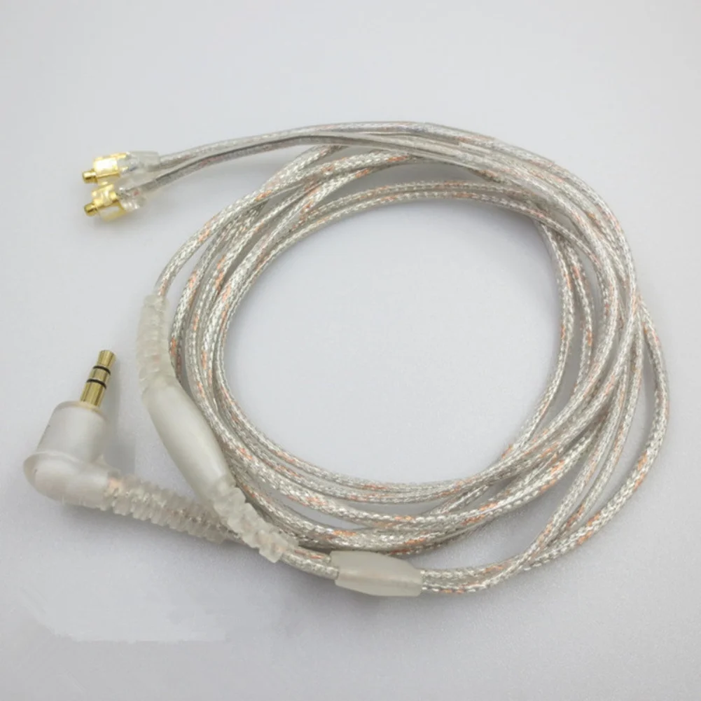 Headphone Audio Cable for Shure SE535 SE215 UE900 W40 SE425 Compatible Models with Copper Wire for Clear and Reliable Audio