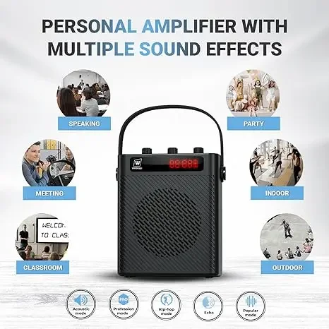 

Winbridge S95 40W Party Speaker With Dual Microphones