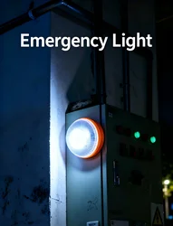 Luz de emergencia LED para coche, luz intermitente, luz de inducción magnética para accidentes de tráfico, luz estroboscópica portátil de advertencia