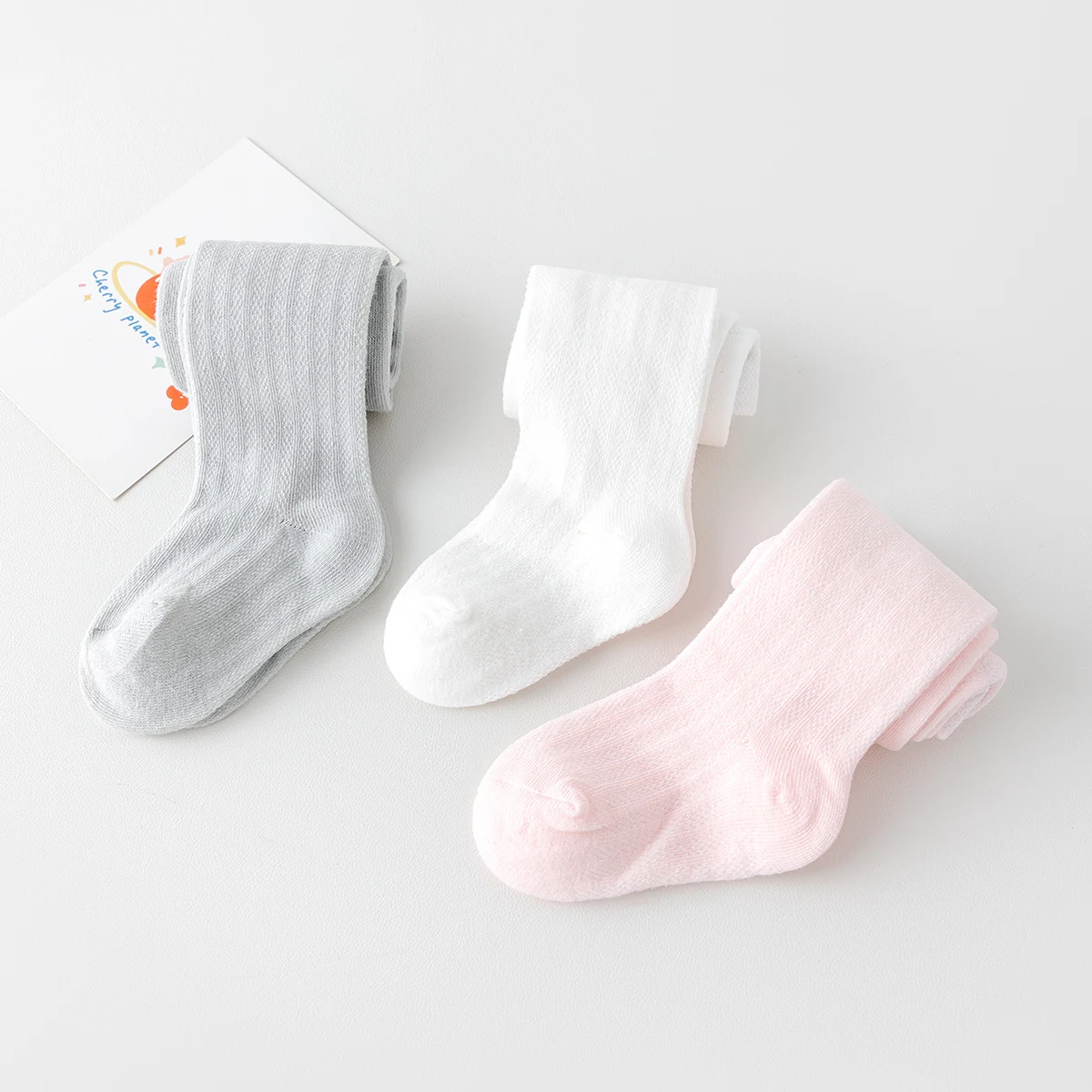 3 PCS Toddler Baby Girl's Mesh Tights Soft Mesh for Summer Days Girls Leggings, Toddler Ultra-Thin Bowknot Tights, in a Sweet a