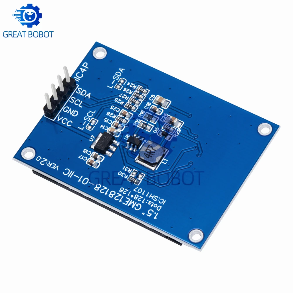 BS ALL NEW 1.5 Inch 128x128 OLED Shield Screen Module High quality Product For Raspberry Pi For STM32 For Arduino