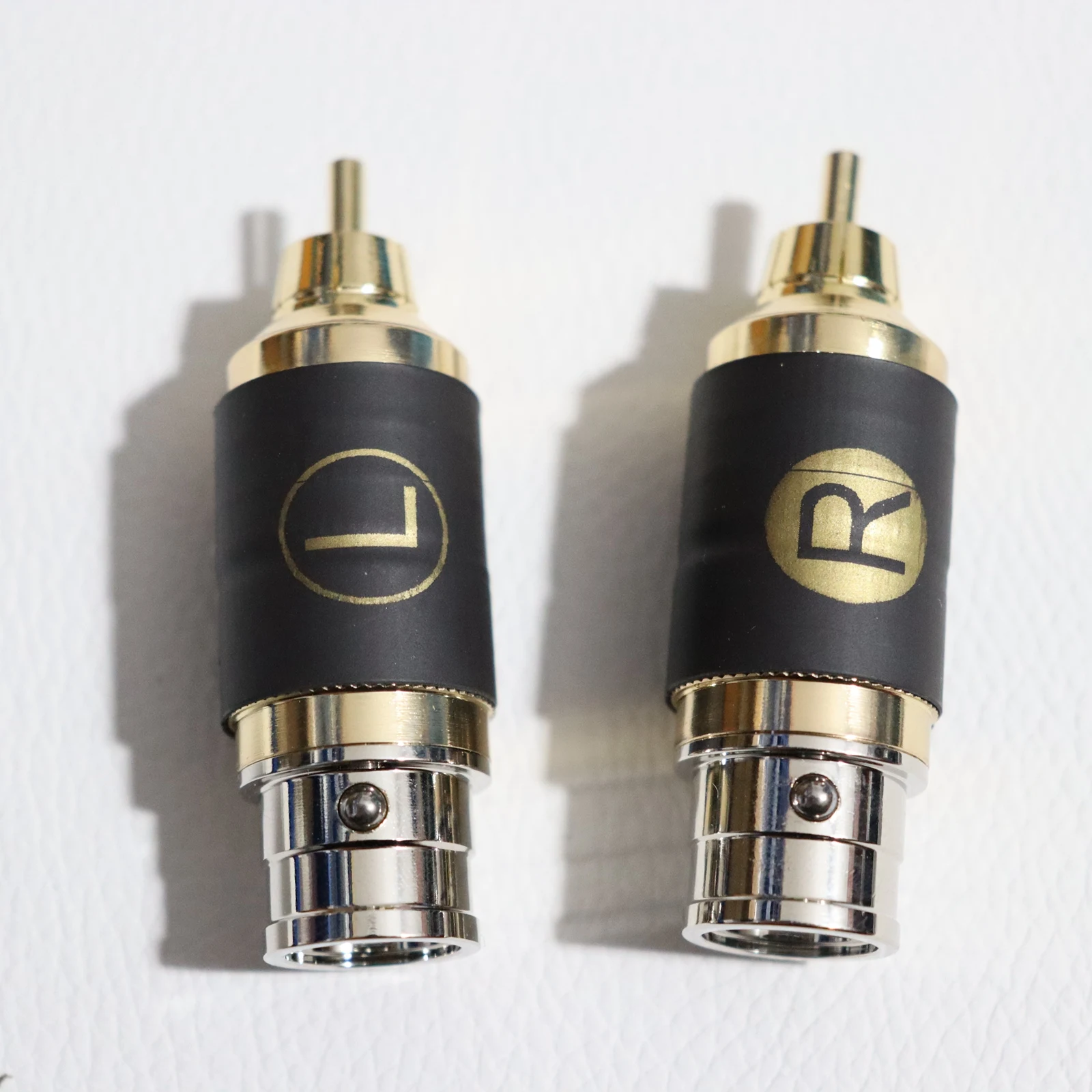 Imagem -03 - Rca Cardas-adaptador de Áudio Jack Todo de Cobre Shell Equilíbrio para Rca Macho Xlr de Pinos Plugue Macho e Fêmea Qualidade Superior Pcs por Conjunto