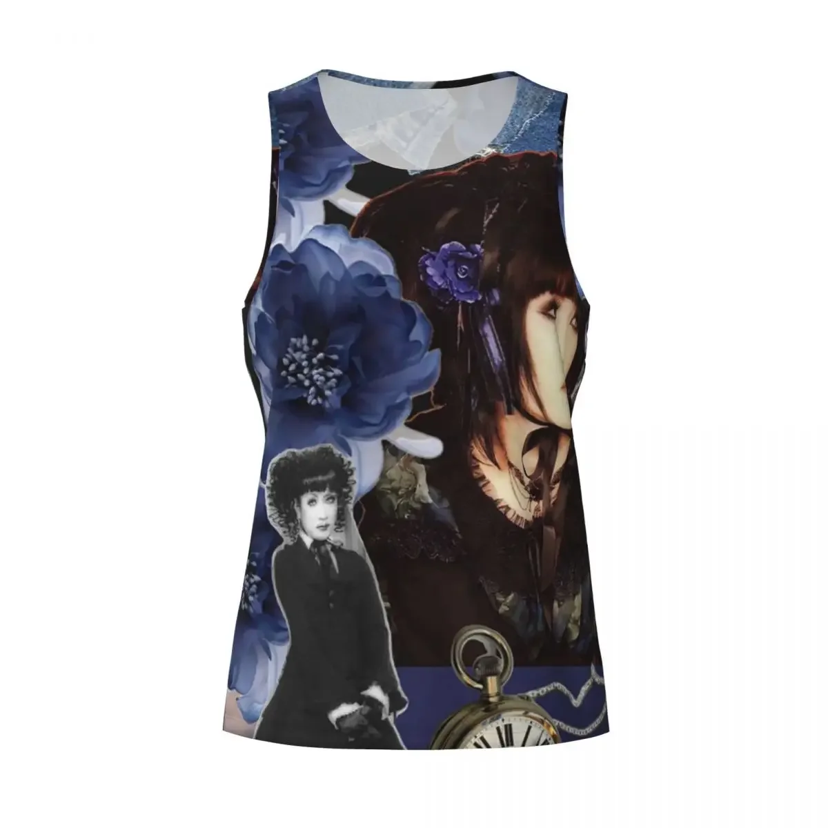 Quick Dry Malice Mizer Visual Kei Japanese Rock Band Gothic Gym Tank Muscle Sleeveless Shirt Bodybuilding Breathable Vest