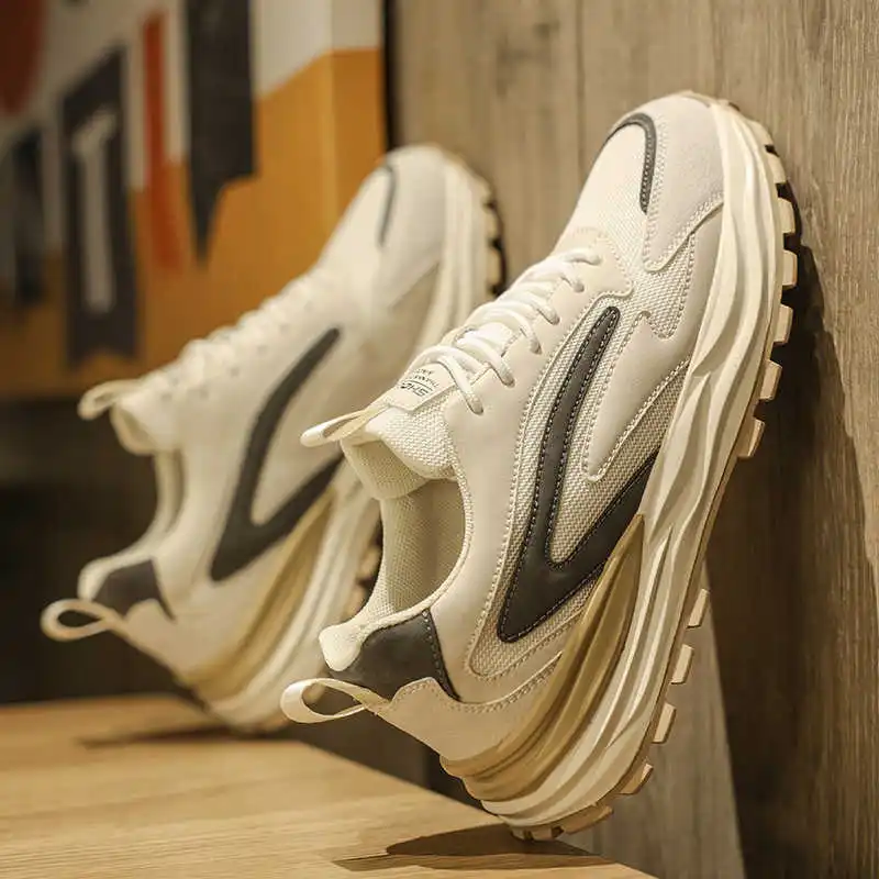 

Normal Leather Lace-up Colorful Tennis Man Basketball Men's Sports Shoes 43 Black And White Sneakers Genuine Brand