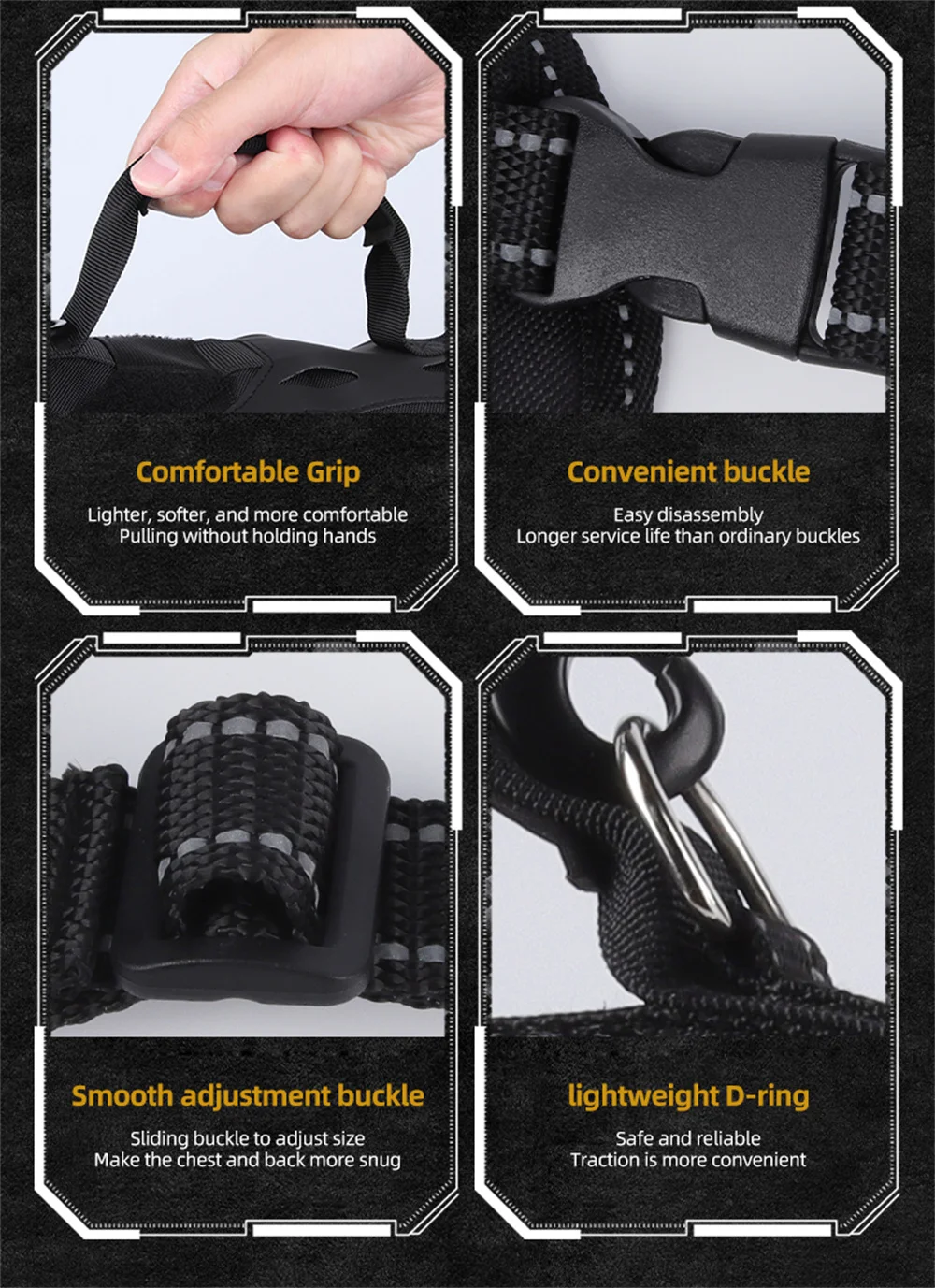 Cool Puppy Cat Tactical Harness and Leash Handheld Pet Harnesses for Cats Maine Coon Chinchilla Mascotas Adhesive Accessories