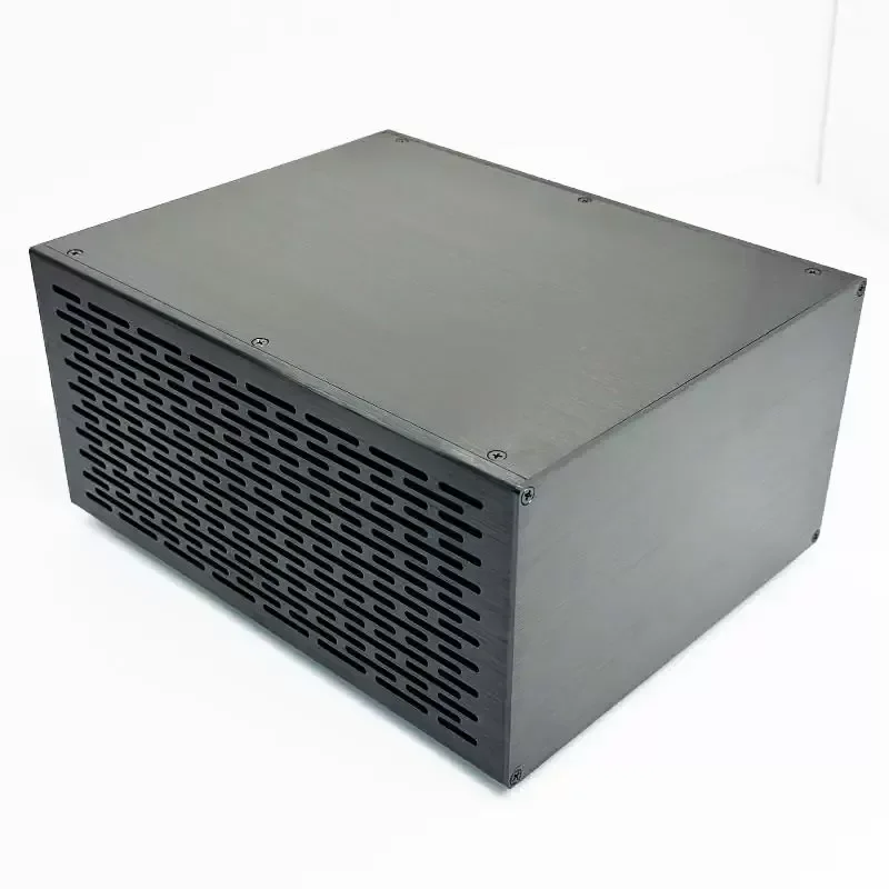 For 266 All Aluminum Alloy Power Supply Chassis Isolation Enclosure Multi Purpose Industrial Control Instrument Shell Case