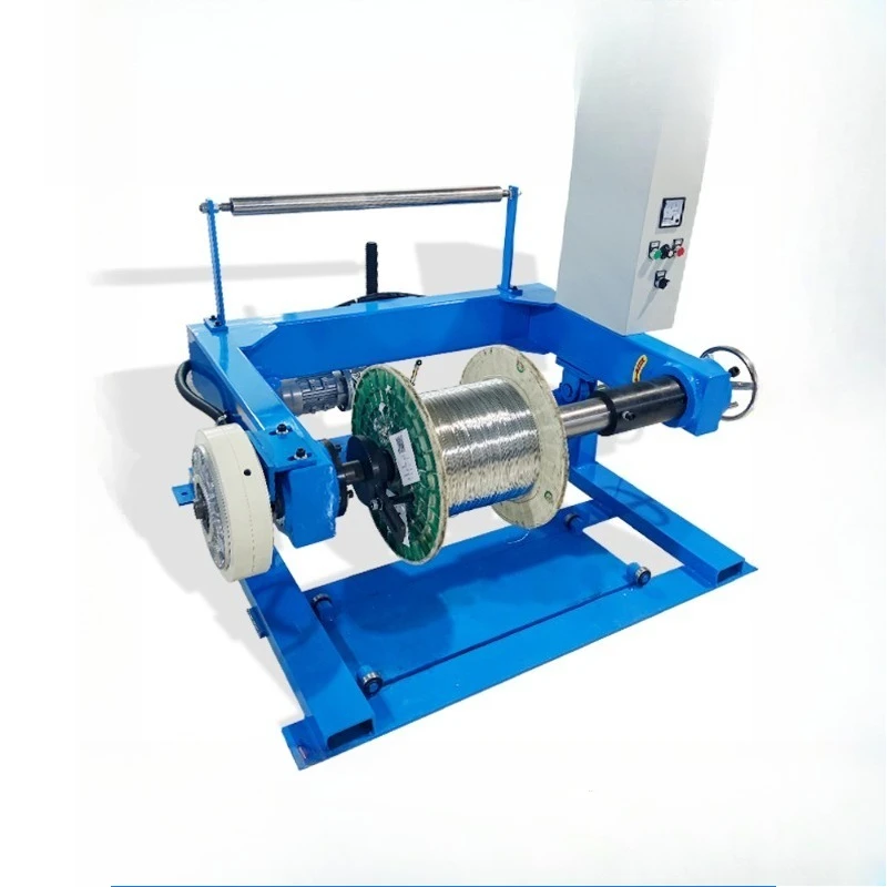 

Wire and cable Magnetic powder discharge rack PVC wire cantilever Wire rope swing arm Shaftless discharge rack