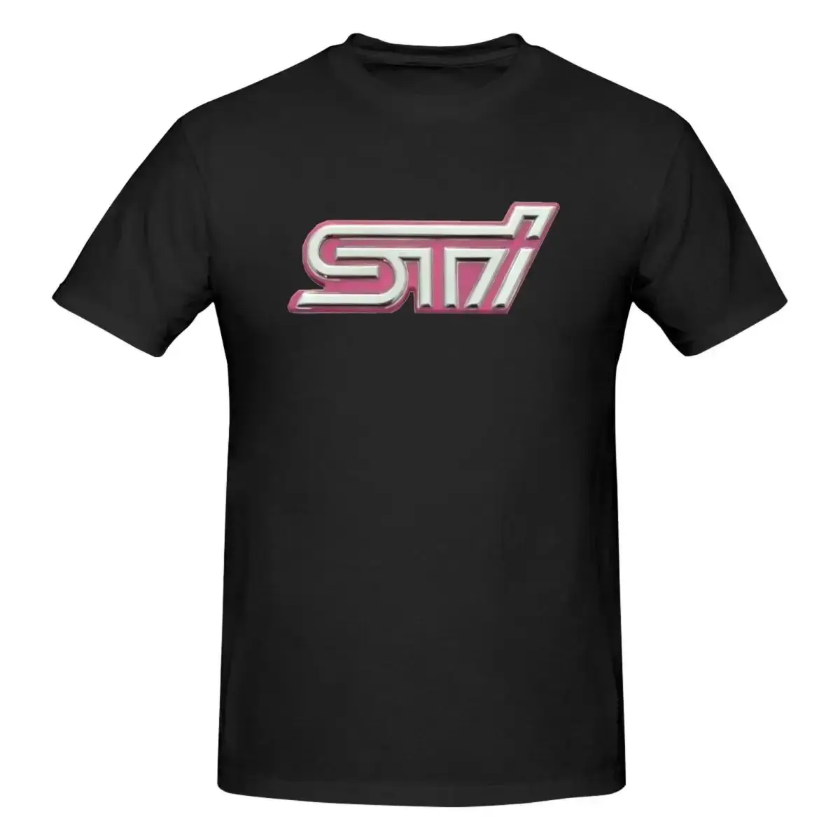 Cotton Subaru STI Car T-shirt Men\'s Fashion Oversized Comfortable T-shirt Men\'s Crew Neck Summer T-shirt Fashion Street Wear