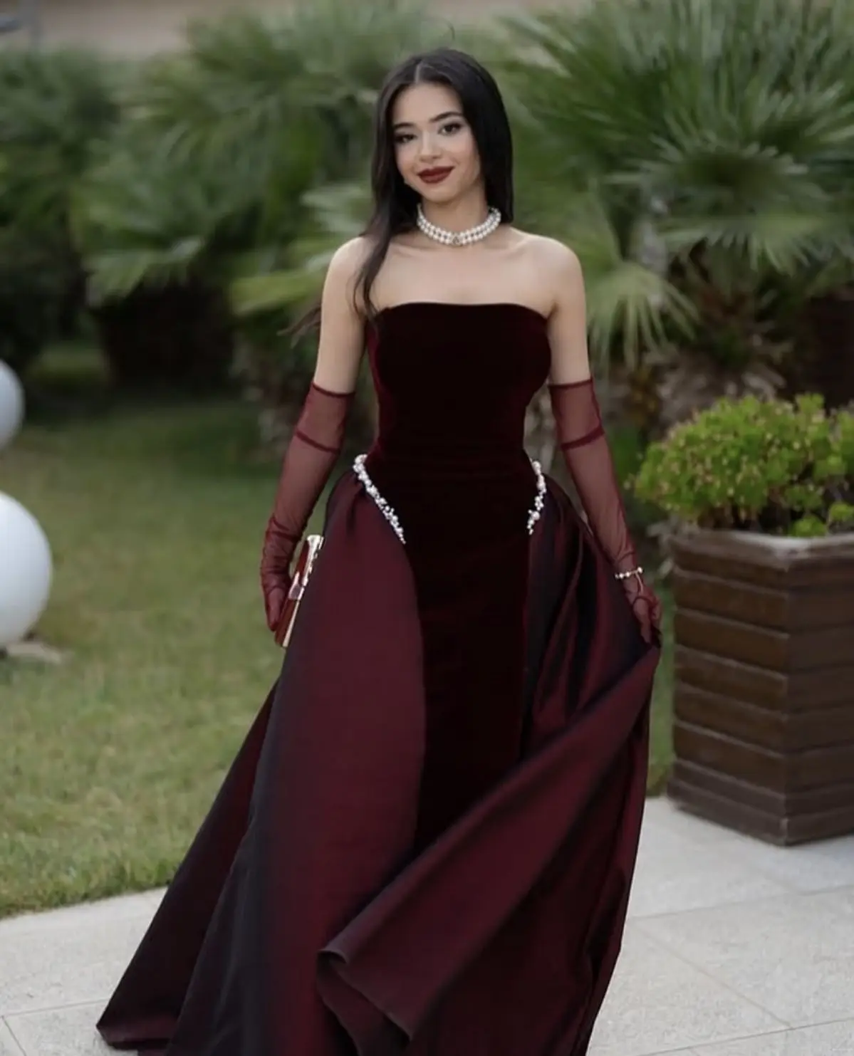 

Hot Sale Strapless Formal Evening dress Corset Arabia Occasion Gowns for Women Party Gown Custom