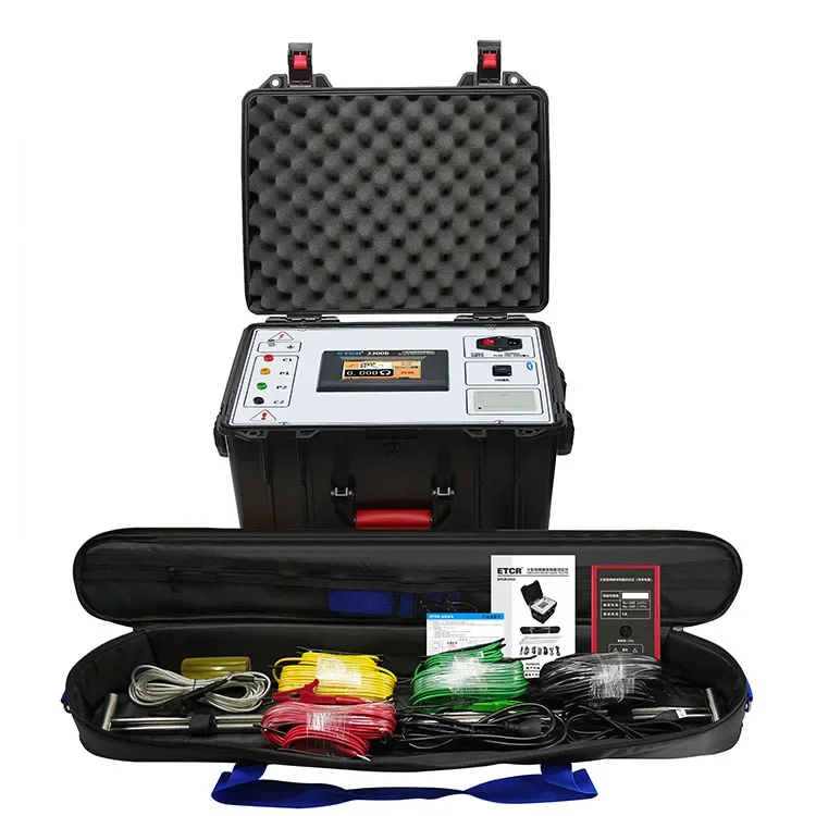 VK3300B Digital Only Large-Scale Grounding Grid Earth Resistance Tester 5 Inch T