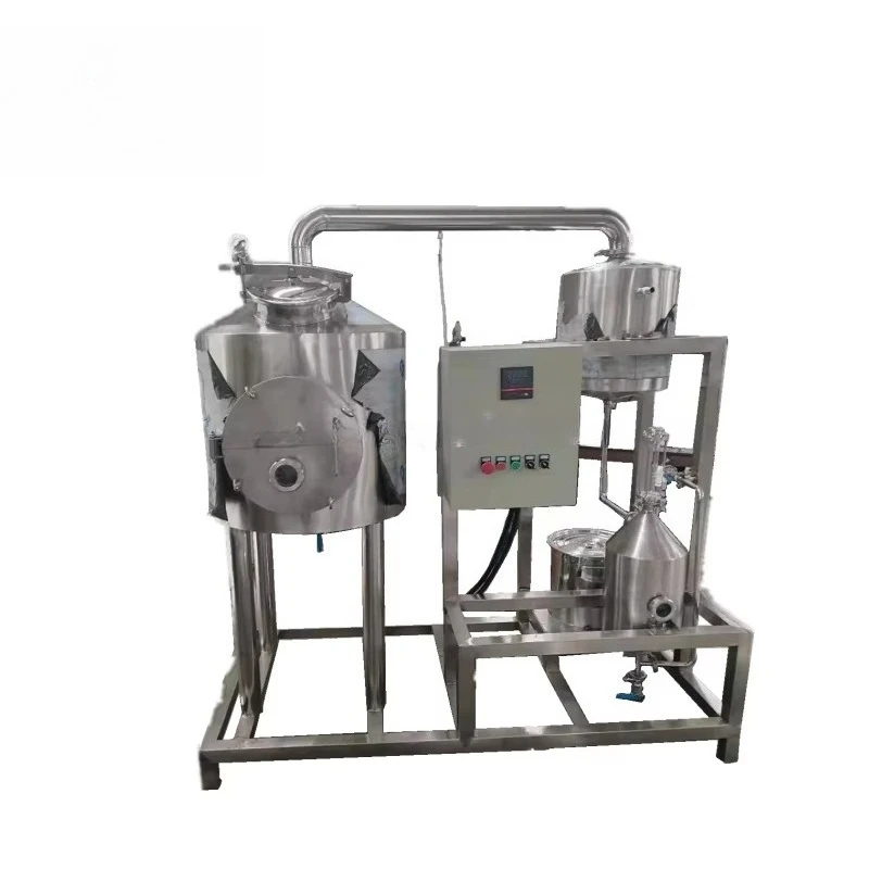 Frankincense Essential Oil Distiller Extractor Machine Customized High Efficiency Plant Herb Oil Extraction Processing Equipment