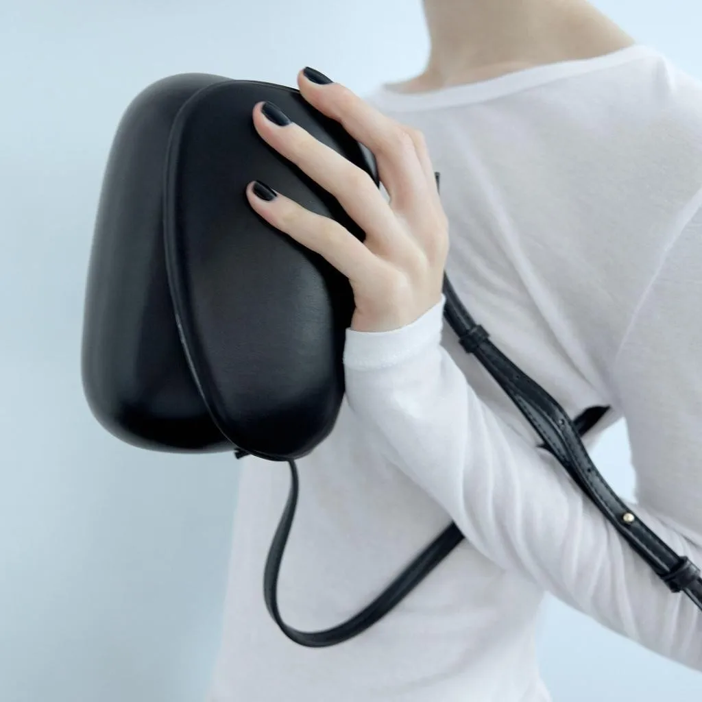 New Women Structured Flap Crossbody Bag Symmetrical Box Design Mini Purse Adjustable Shoulder Strap Minimalist Summer Essential​