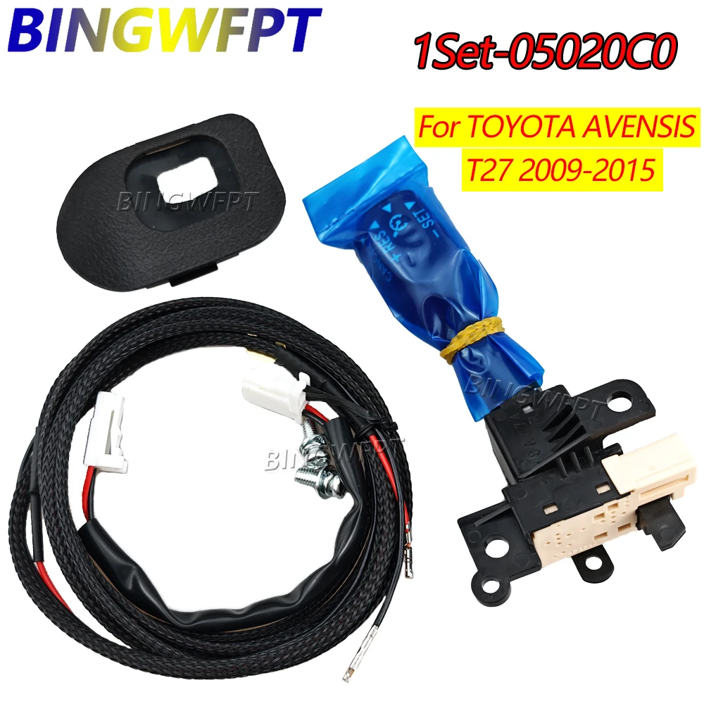 84632-34011 No Backlight For Toyota Avensis T27 2009‑2015 Steering Wheel Cruise Control Switch With Dust Cover 45186-05020-C0