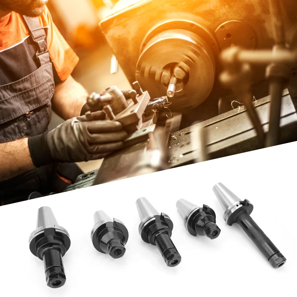 5PCS CAT40 ER16 Collet Chucks Tool Holder CNC Machine Equipment Parts