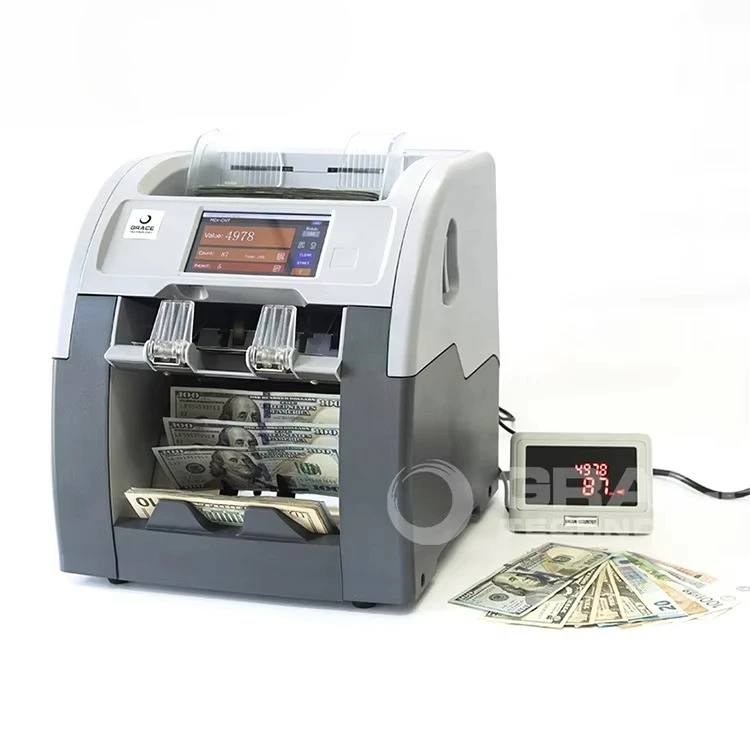 Máquina de contagem contador de contas para banco 15 anos em equipamento bancário máquina contador de dinheiro nota bancária