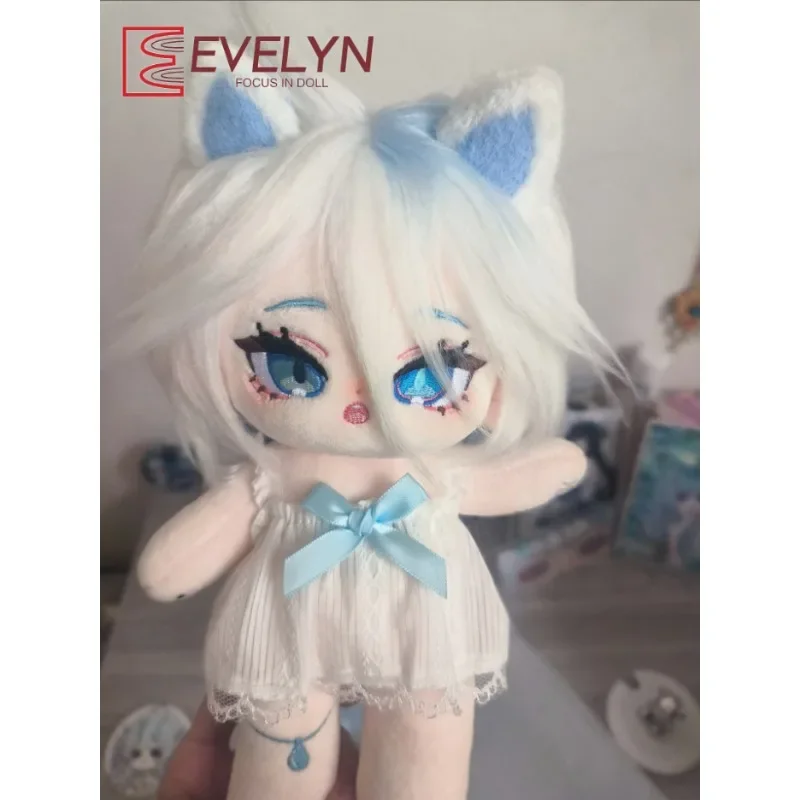 Evelyn 4Pcs/Set Cat Ear Hair Claw Plush Cute Hair Clamps Girl Doll Sweet Hairpins Korean Style Bangs Hairclip Love and Deepspace