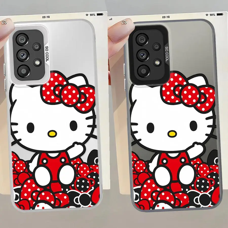 Case for Samsung Galaxy A51 A04 A15 A16 A12 A72 A71 A14 A34 A37 A17 A54 A26 A50 A56 A23 A57 A25 A31 A07 Phone Cover Cute Sanrio
