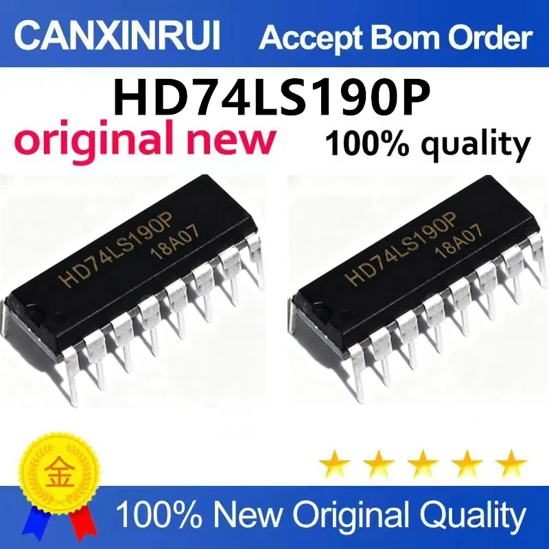 (5-100pieces)Brand new original HD74LS190P DIP16 direct insertion counter chip