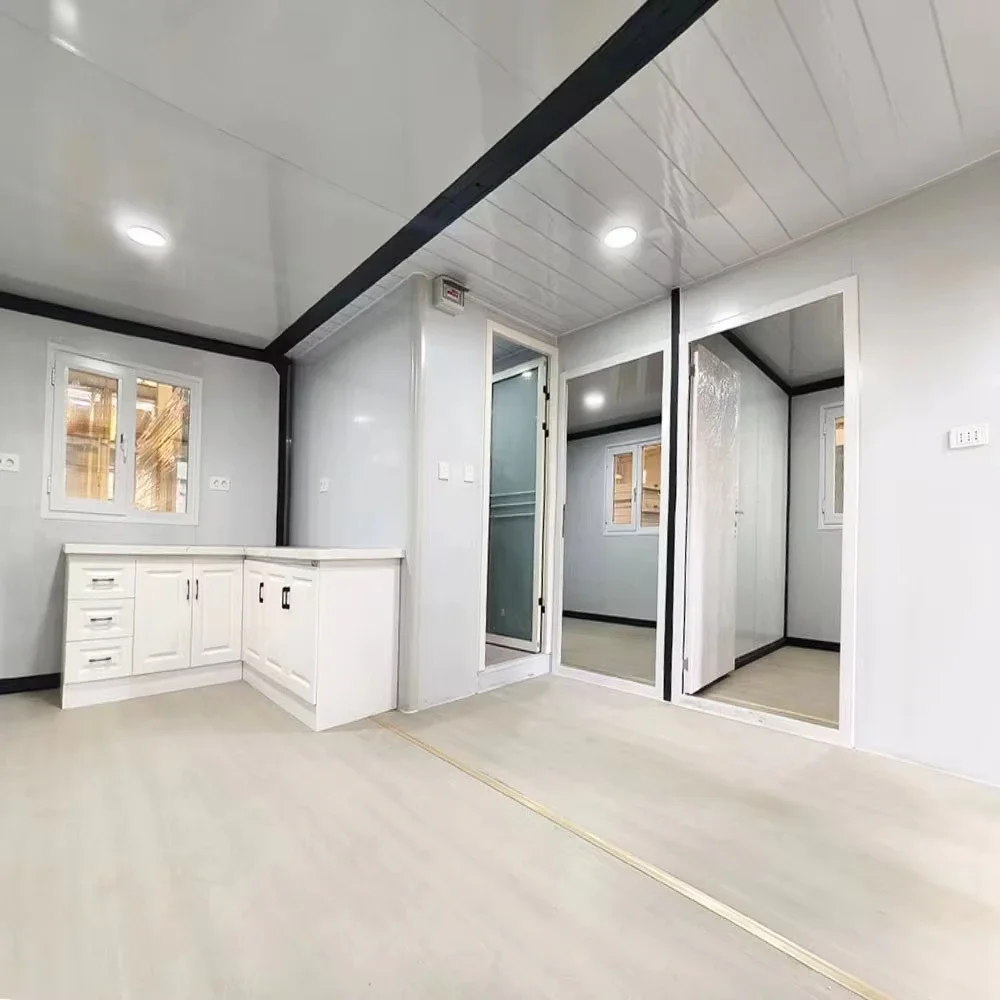 Einfach zu montierendes Container-Home, vorgefertigtes Haus zum Verkauf, modulares Haus, erschwingliches kleines modulares Haus, faltbares vorgefertigtes Zuhause