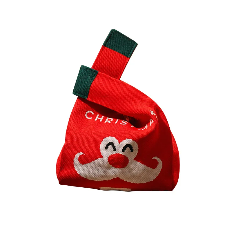Christmas Decorative Gifts Children's Portable Gift Gift Bags Christmas Eve Apple Candy Cloth Bags Kindergarten