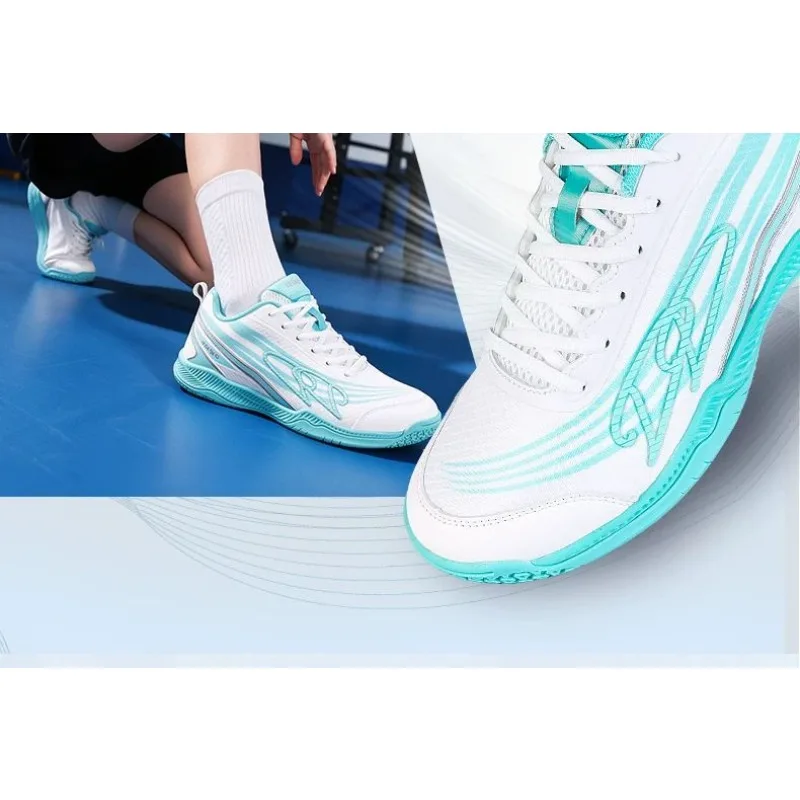 Classic Brand Professional Table Tennis Shoe Comfortable Breath Badminton Training Athletic Shoe Top Quality Indoor Court Shoe