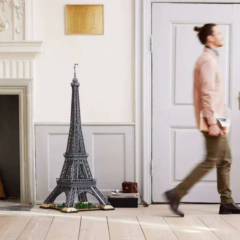 

10001 шт. больших строительных блоков в виде Эйфелевой башни, кирпичики, игрушка для детей, подарок на день рождения и Рождество, совместимые с другими конструкторами, в наличии