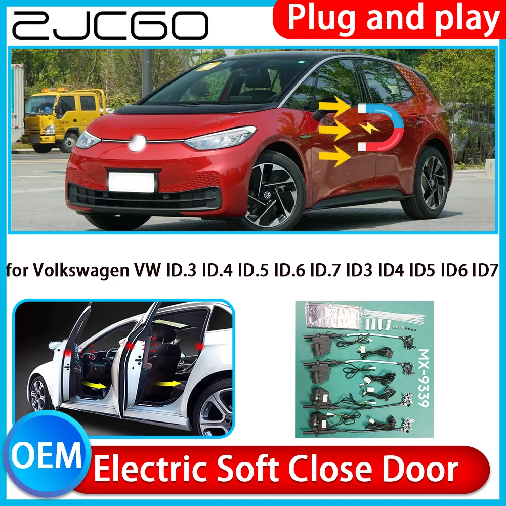 

for Volkswagen VW ID.3 ID.4 ID.5 ID.6 ID.7 ID3 ID4 ID5 ID6 ID7 Car Pull Soft Close Kit Door Power Latch Electric Door Catch Soft