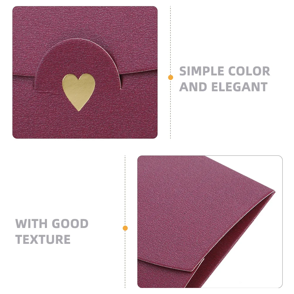 

40pcs Small Greeting Card Envelopes Paper Material Smooth Finish For Wedding Party Invitation Birthday Festival Gift Packing