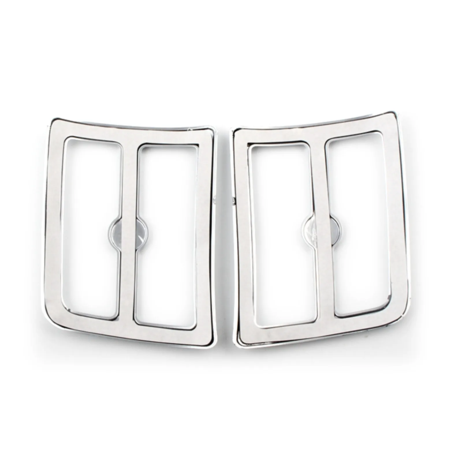 لوحة لهجات شبكات مكبر الصوت الخلفي للدراجة النارية Honda Goldwing GL1800 2001-2005 ملحقات معدلة لتزيين الكروم