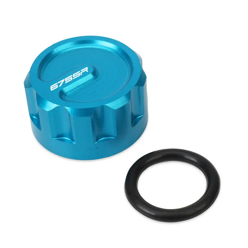 Für 675NK 675SR-R 675SR 675SRR 675 SR NK SRR Motorrad CNC Kühler Frostschutzmittel Kühlmittel Kappe Wasser Tank Kappe Dekorative Abdeckung