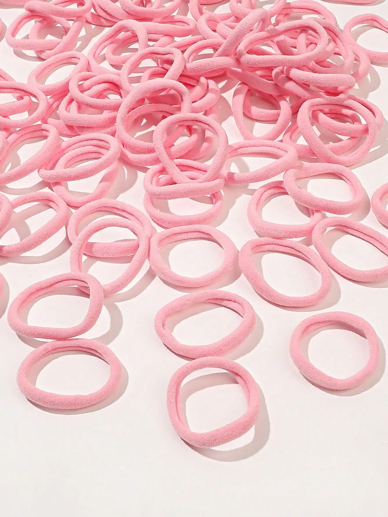 100 قطعة العصابات الشعر المرنة متعددة الألوان للفتيات والنساء Scrunchie العلاقات المطاط ذيل حصان أصحاب موضة بسيطة إكسسوارات الشعر