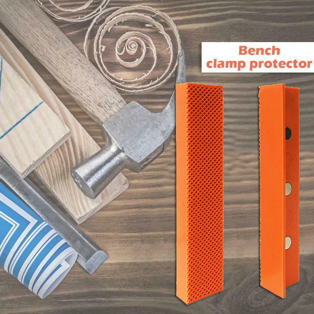 2pcs Magnetic Soft Jaw Pads 4.5/6 Inch For Metal Vise Bench Machine Tools Vise Softs Metal Woodworking Fixing Protection Part view 6