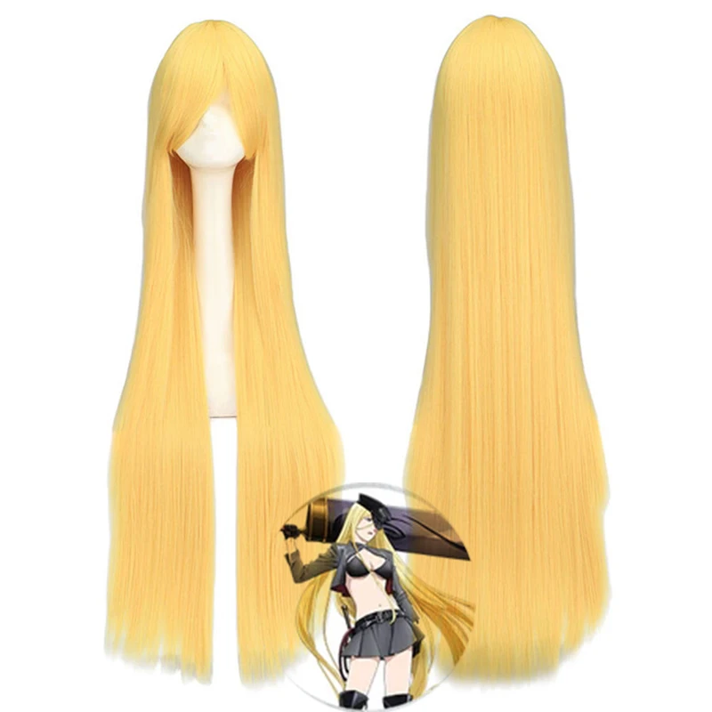 Bishamonten Cosplay Anime Noragami Cosplay Golden Wig Bishamonten Cosplay Wigs + Wig Cap