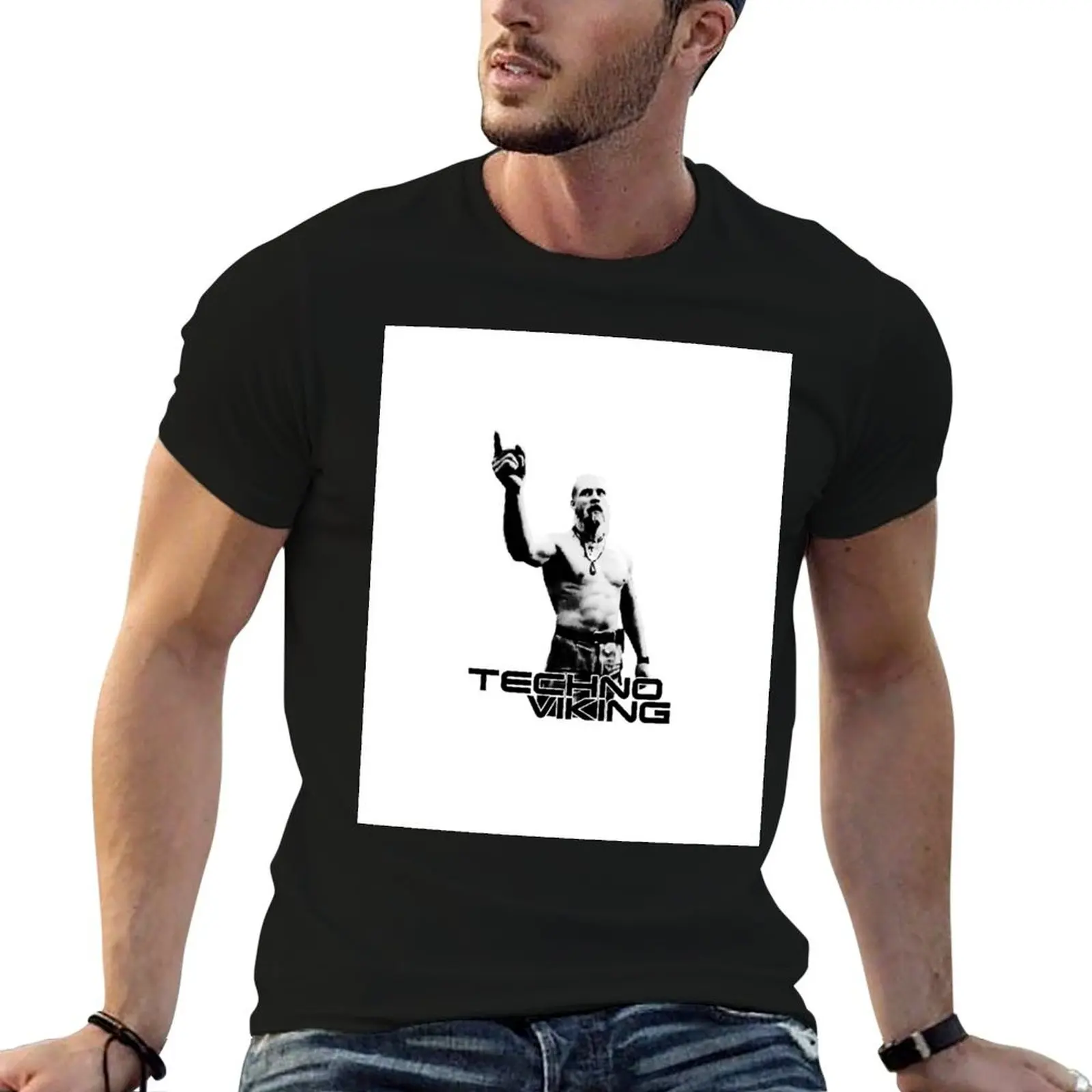 

TECHNO VIKING T-Shirt t shirt custom print man t shirt cotton high quality men t shirt cotton 100% T-Shirt